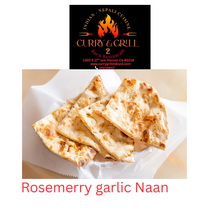 Delicious Garlic Naan Awaits