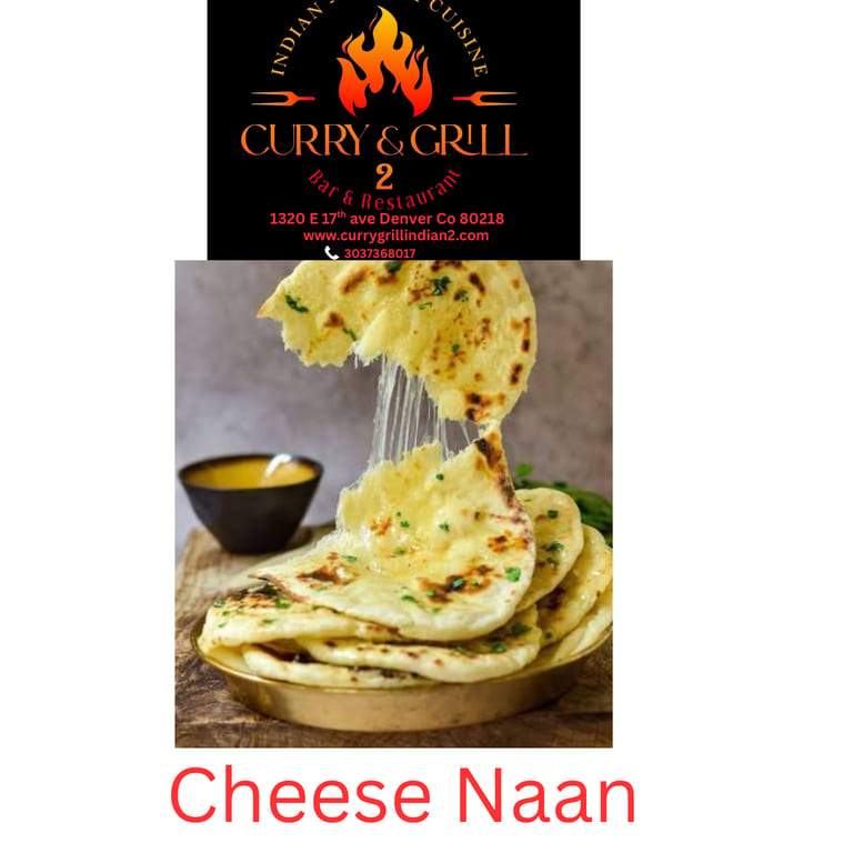 Delicious Naan Bread and Indian Cuisine