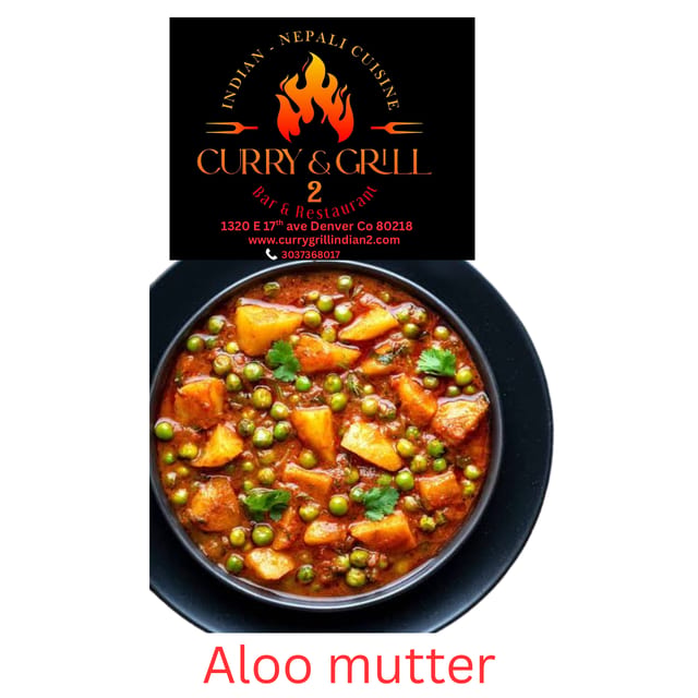 Aloo Mutter.